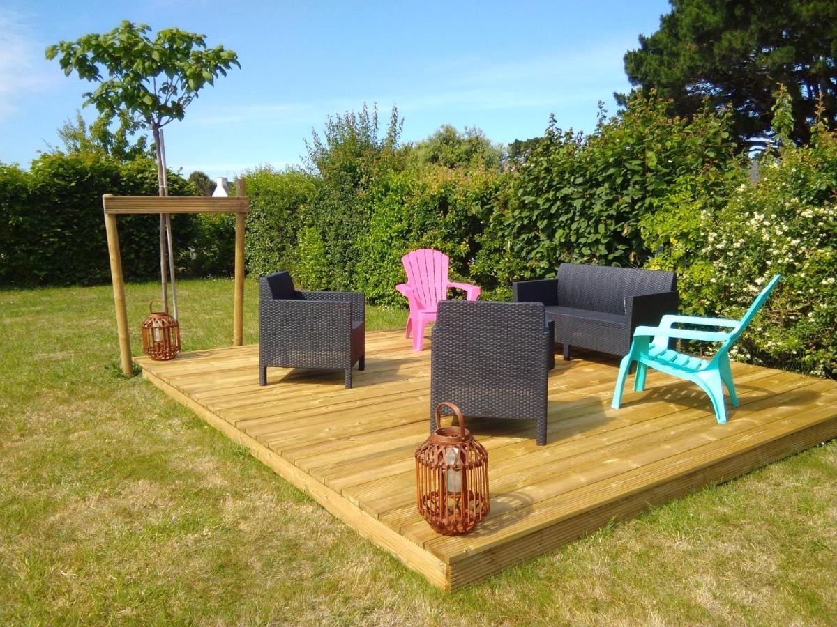 Chalet Plage Lomer Pénestin Extérieur photo
